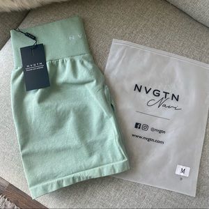 NVGTN Sage Green Pro Shorts
